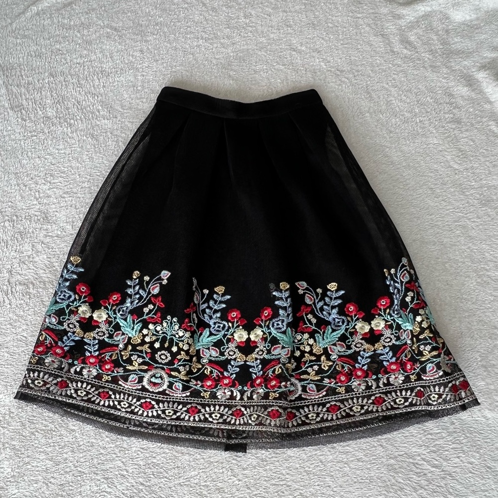 Mid Length Skirt